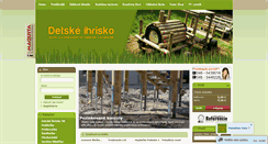Desktop Screenshot of detskeihrisko.eu